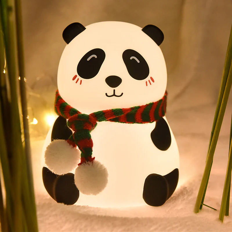 Cute Panda Silicone Lamp