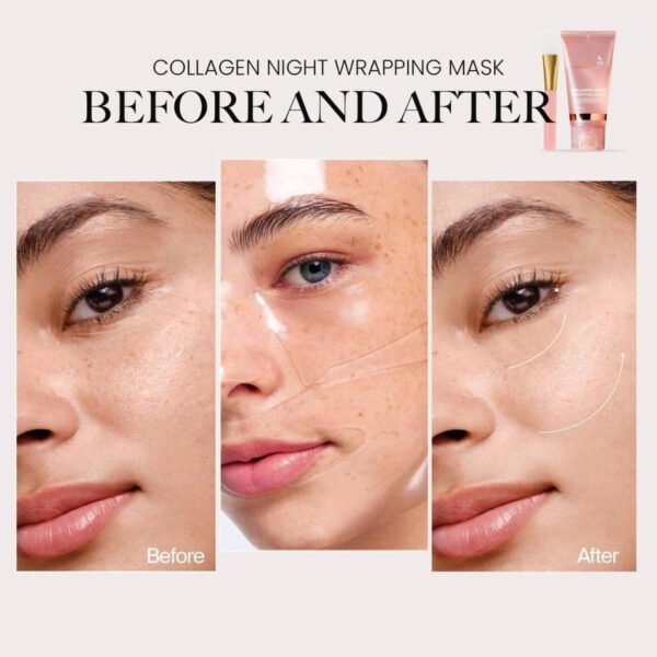 Korean Collagen Overnight Peel-Off Mask | Buy 1 Get 1 FREE - Image 4